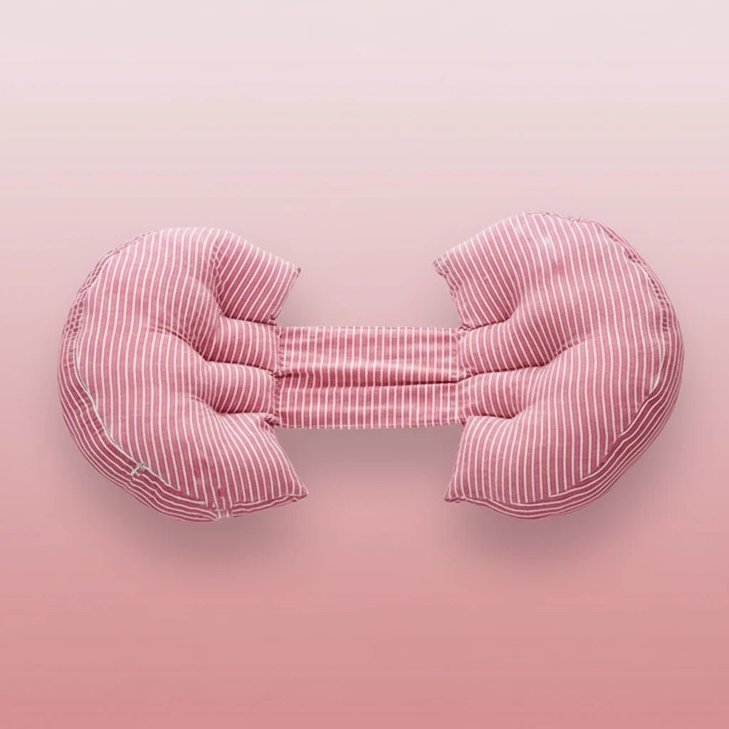 Almohada de embarazo en forma de U – Almohada de maternidad multifuncional de suave algodón | kalinatur