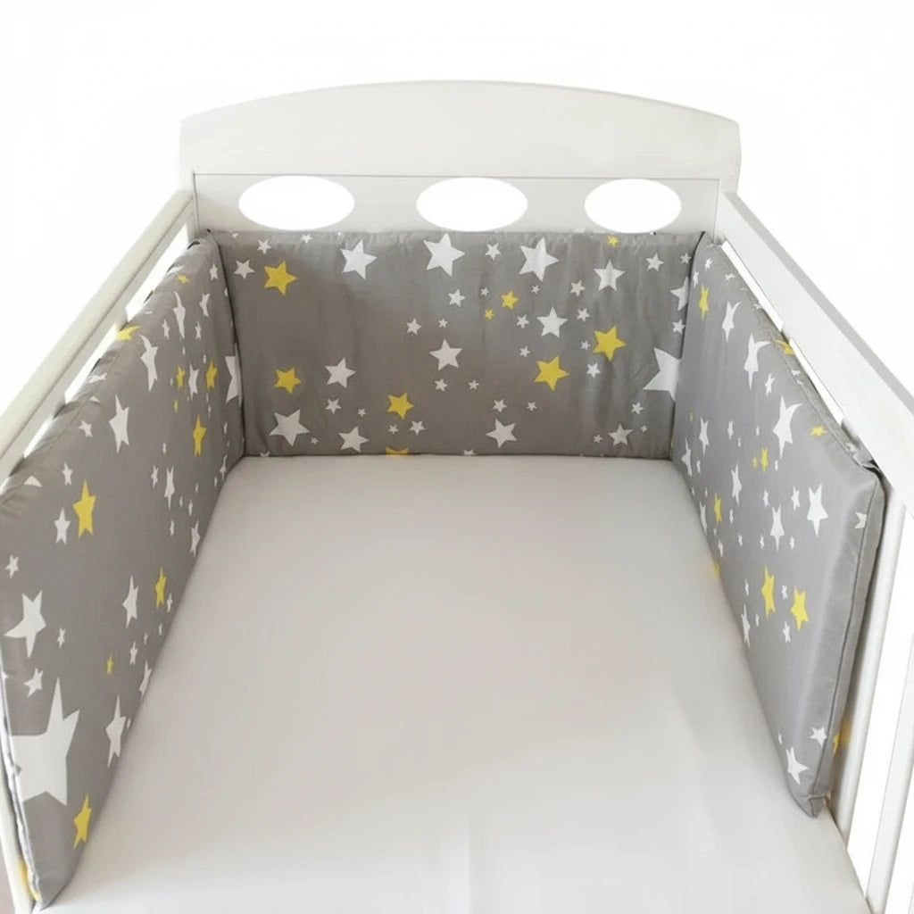 Tour de lit bébé multi-motifs