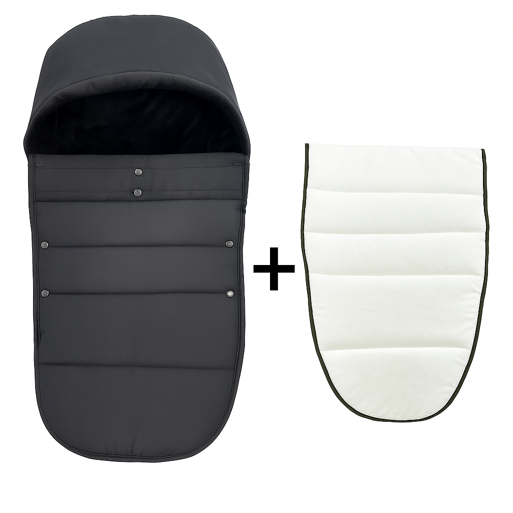 Saco de dormir impermeable para cochecito | Cálido y cortavientos para el invierno | Kalinatur