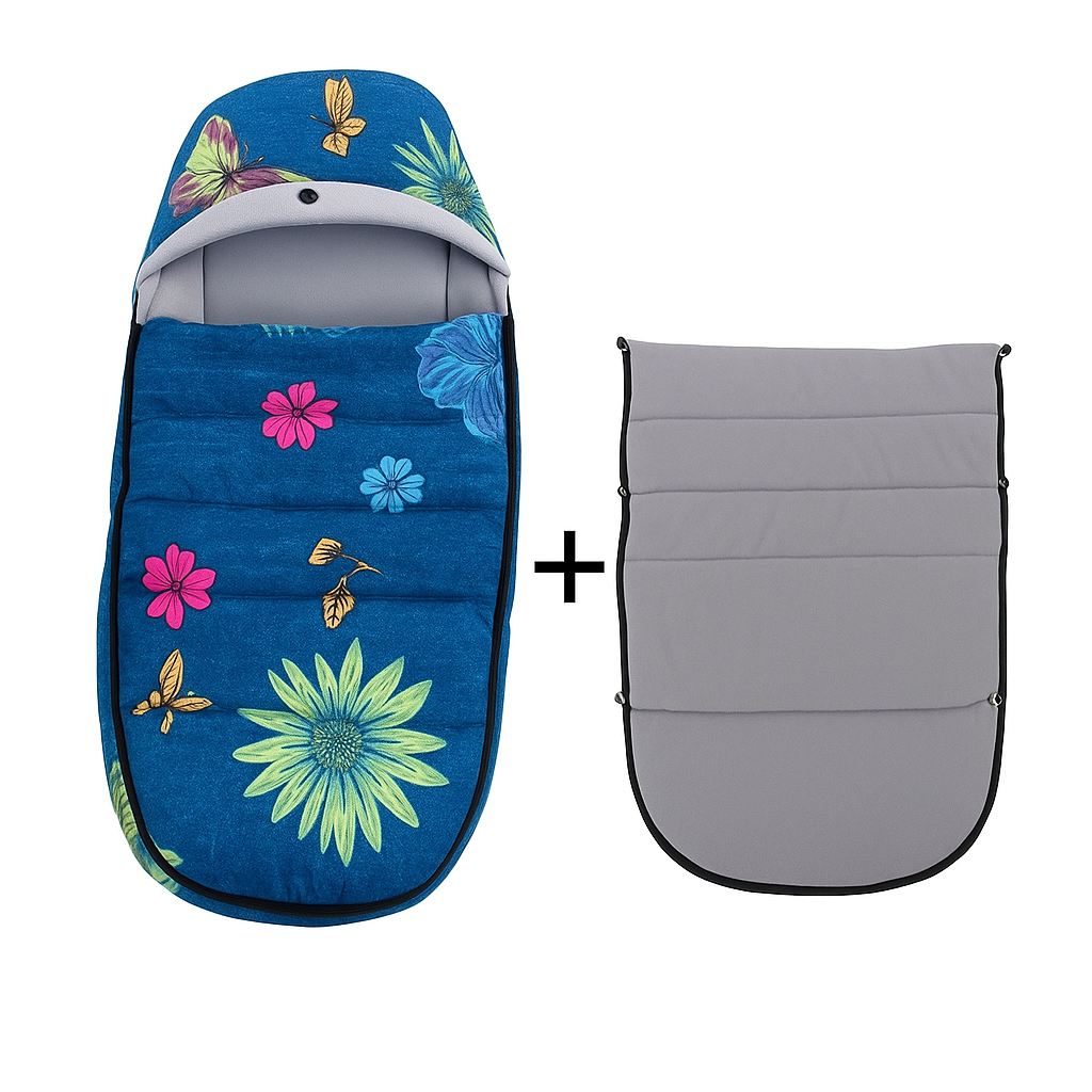 Saco de dormir impermeable para cochecito | Cálido y cortavientos para el invierno | Kalinatur