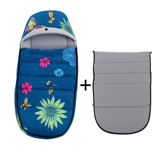 Saco de dormir impermeable para cochecito | Cálido y cortavientos para el invierno | Kalinatur