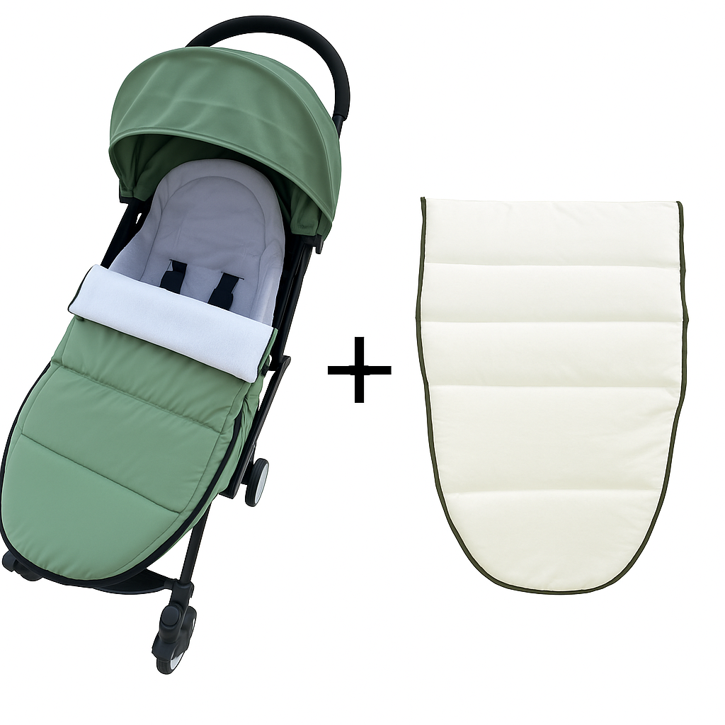 Saco de dormir impermeable para cochecito | Cálido y cortavientos para el invierno | Kalinatur