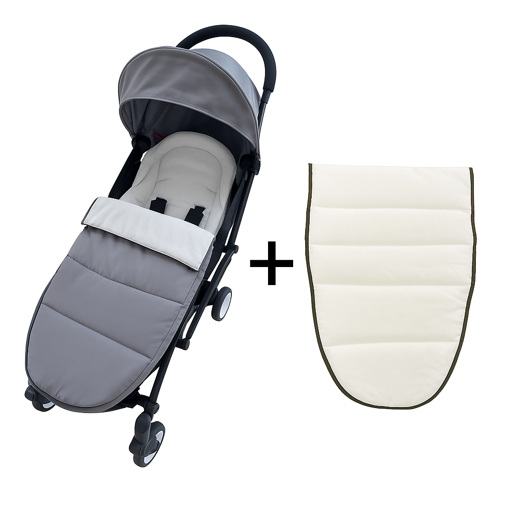 Saco de dormir impermeable para cochecito | Cálido y cortavientos para el invierno | Kalinatur