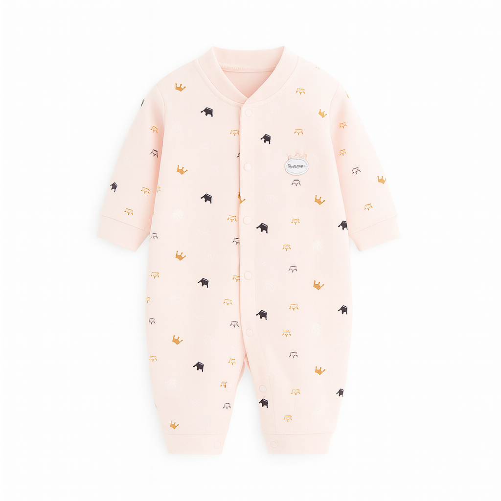 Barboteuse Bébé Coton - Confortable pour Fille & Garçon