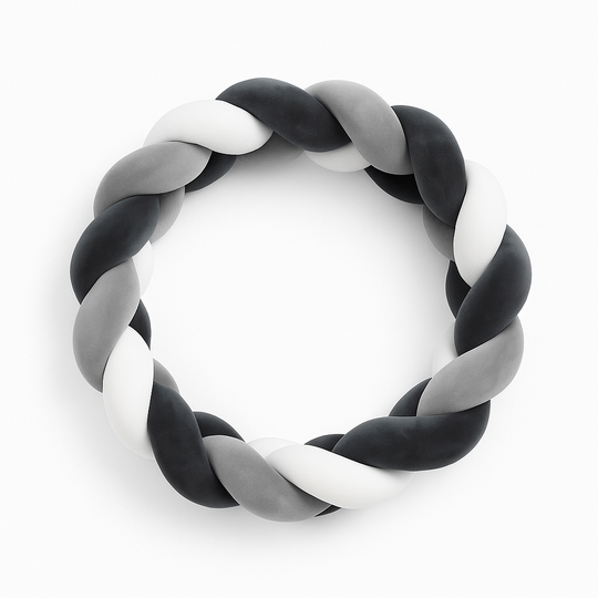 Tresse de lit bébé – Coton doux