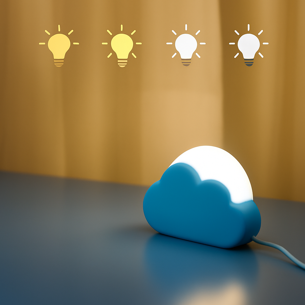 Veilleuse Bébé - CloudVeilleuse™ - Bleu