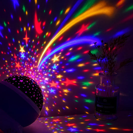 Veilleuse Bébé - StarlightSpinner™ - Violet
