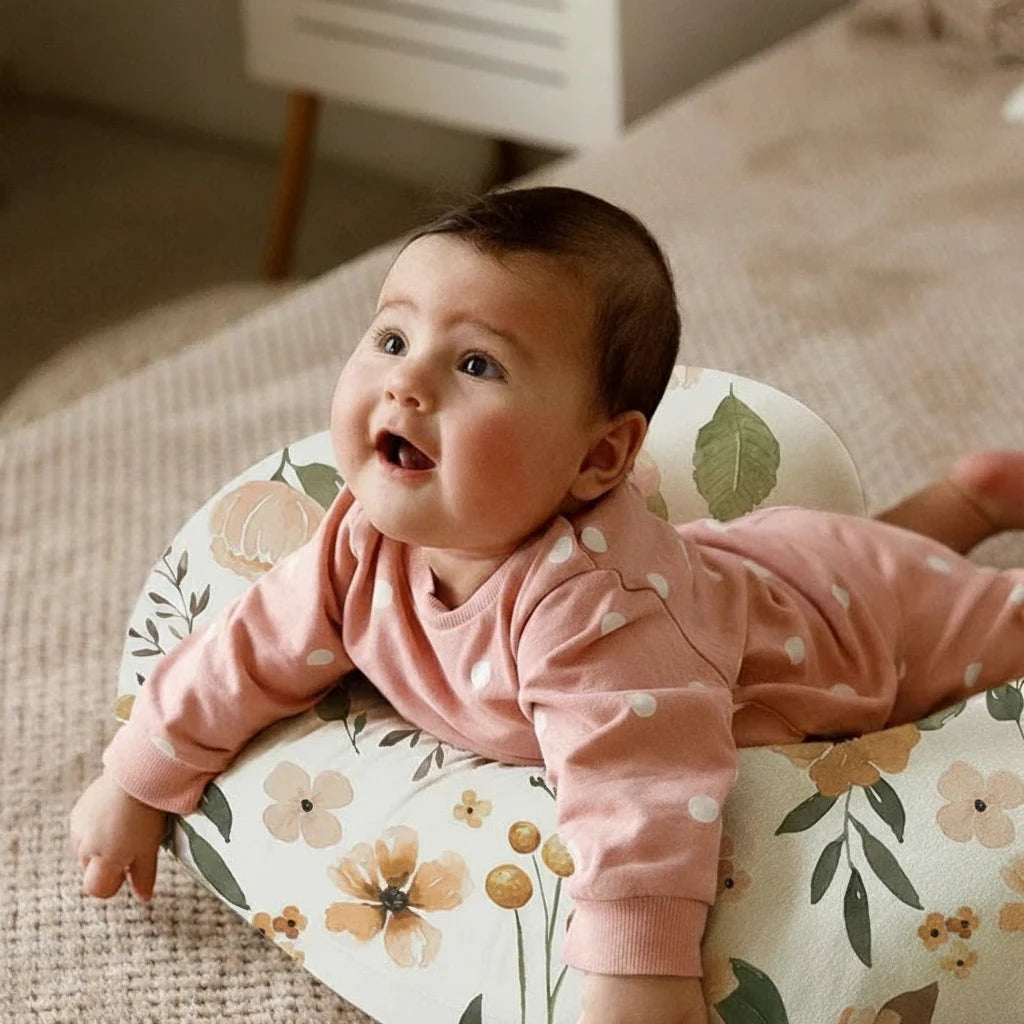 Almohada de lactancia multifuncional en algodón orgánico puro