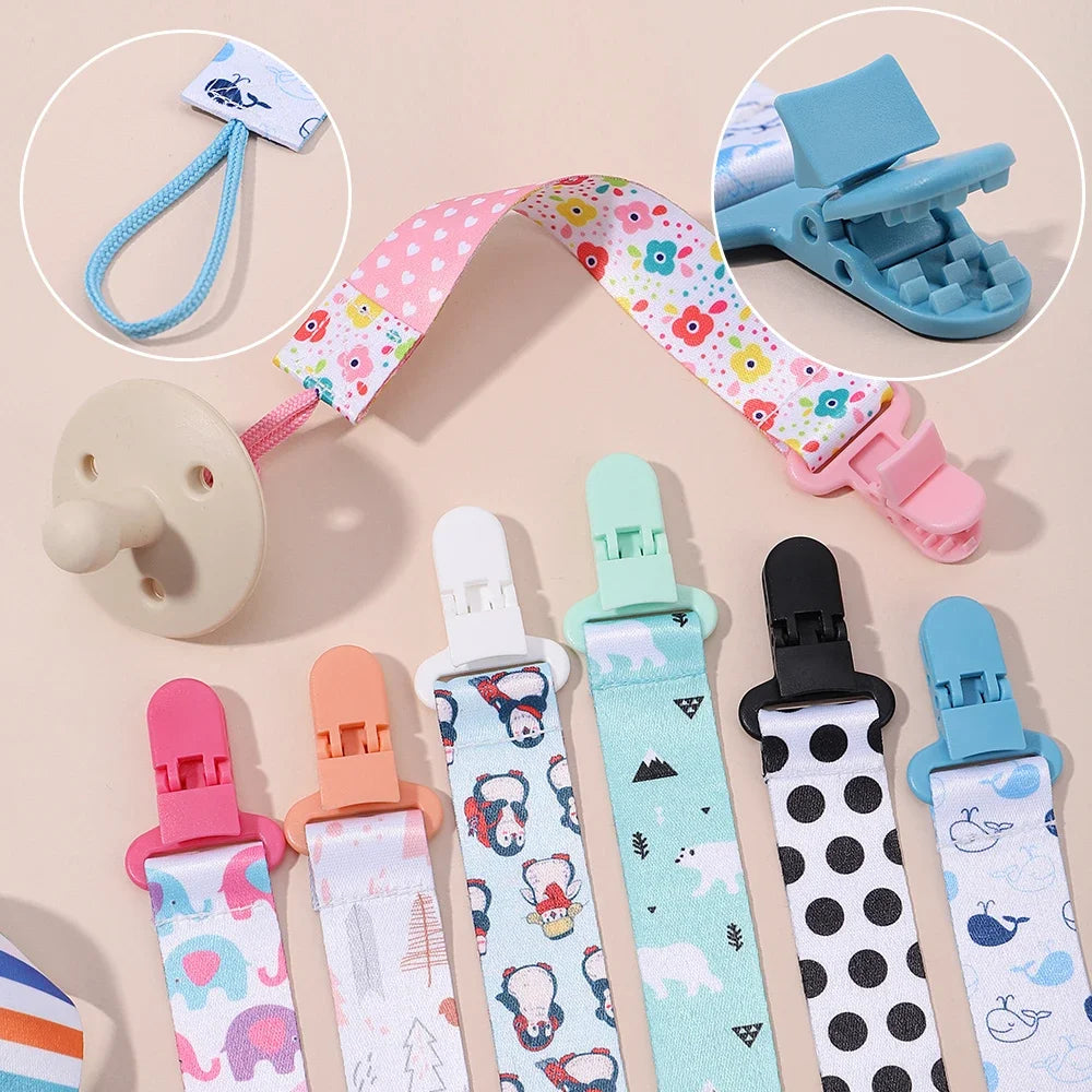 Attache Tétine Bébé Bois & Silicone Kalinatur™ – Sécurité, Design