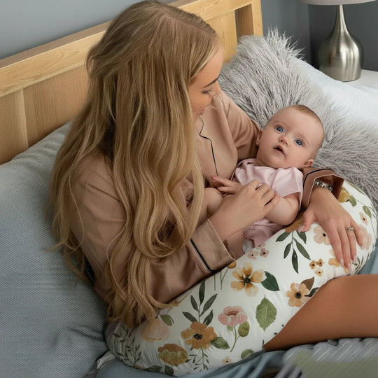 Almohada de lactancia multifuncional en algodón orgánico puro