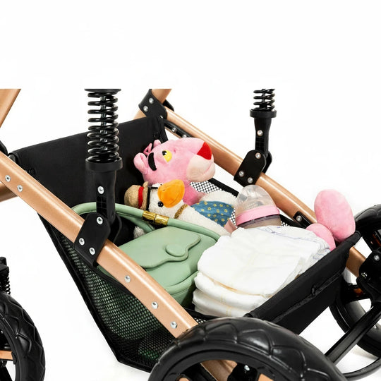 Poussette Bébé 3 en 1 Multifonction Kalinatur™ – Pliable, Tout-Terrain et Confort Absolu dès la Naissance