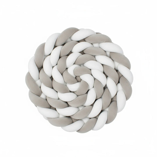 Tresse de lit bébé Kalinatur 200 cm – Largeur 20 à 22 cm |en coton doux et respirant