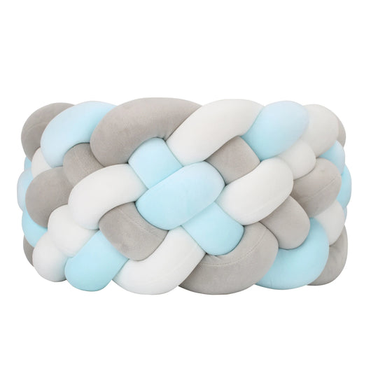 Tresse de lit bébé Kalinatur 200 cm – Largeur 20 à 22 cm |en coton doux et respirant