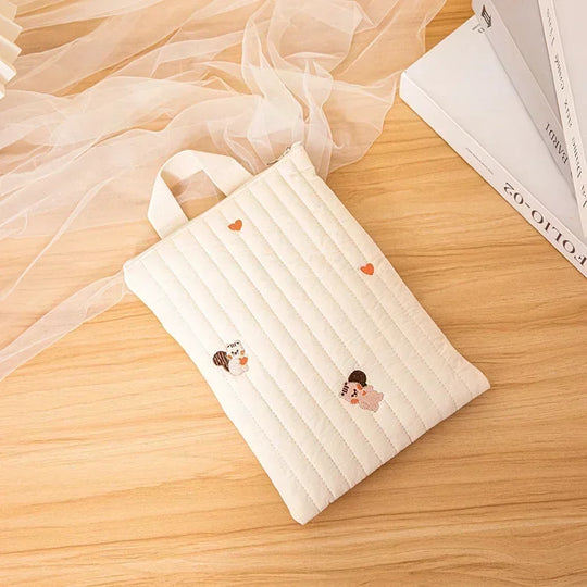 Sac à Langer en Coton Naturel pour Bébé  | Kalinatur™