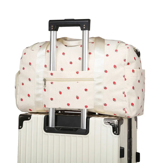 Sac à langer de Voyage en Velours Côtelé   | Kalinatur™