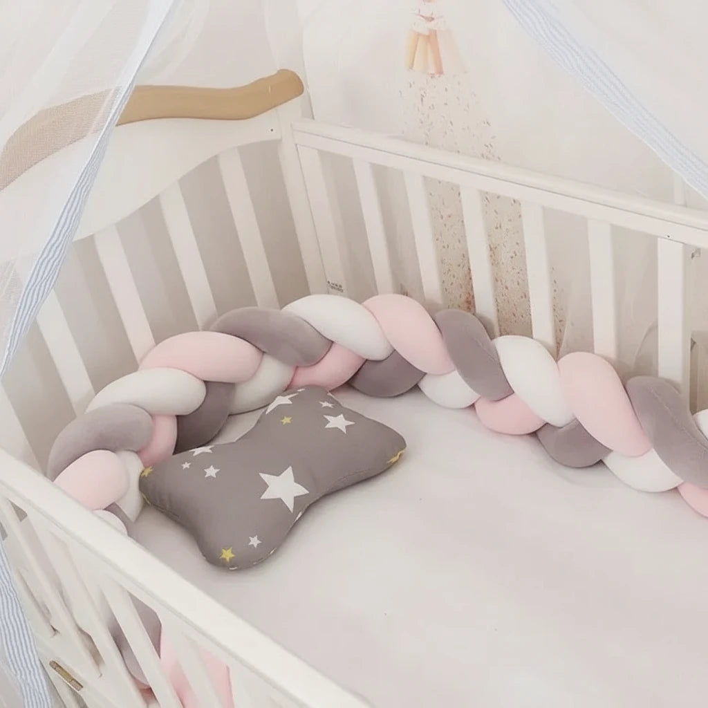 Tresse de lit bébé 1 à 4 mètres – Coton