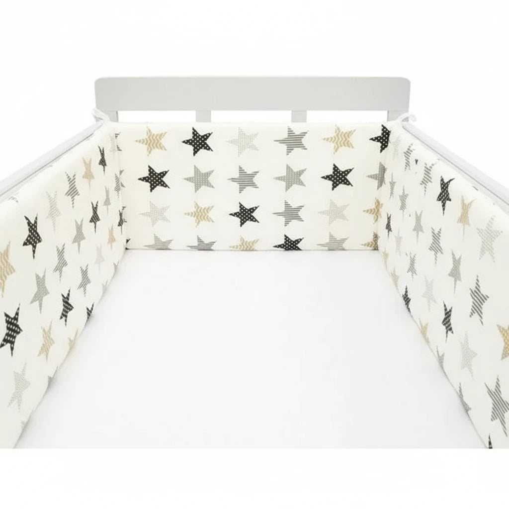 Tour de lit bébé multi-motifs