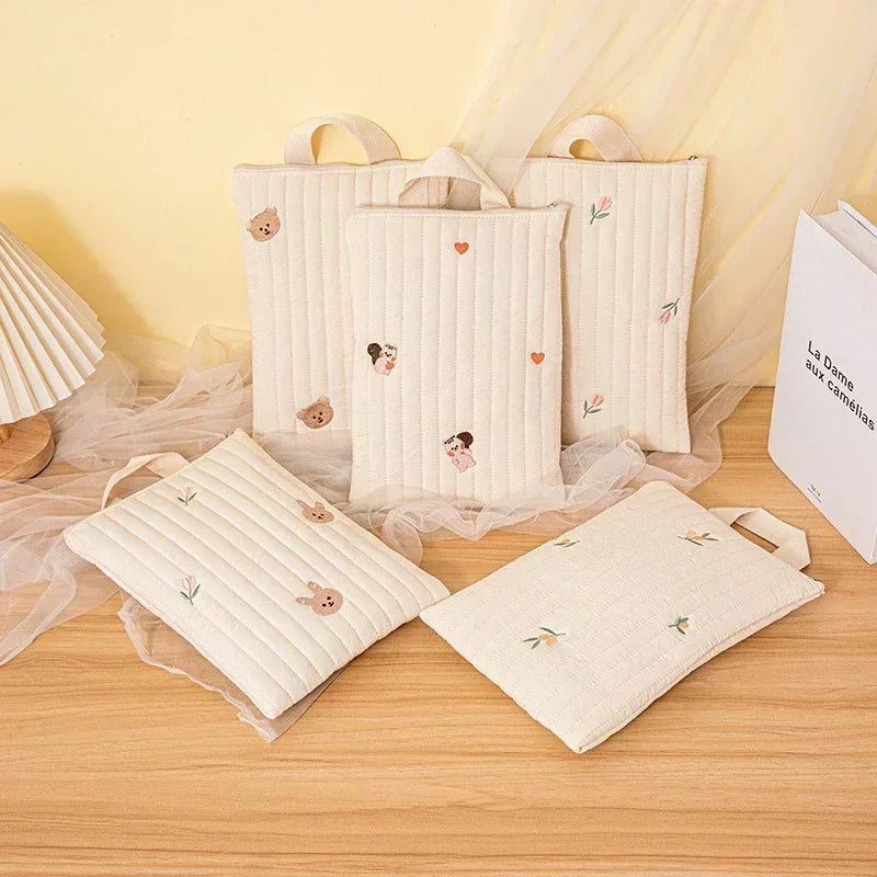 Sac à Langer en Coton Naturel pour Bébé  | Kalinatur™