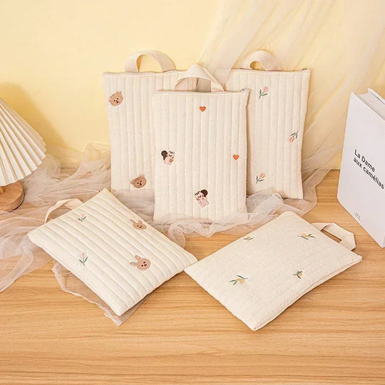 Sac à Langer en Coton Naturel pour Bébé  | Kalinatur™