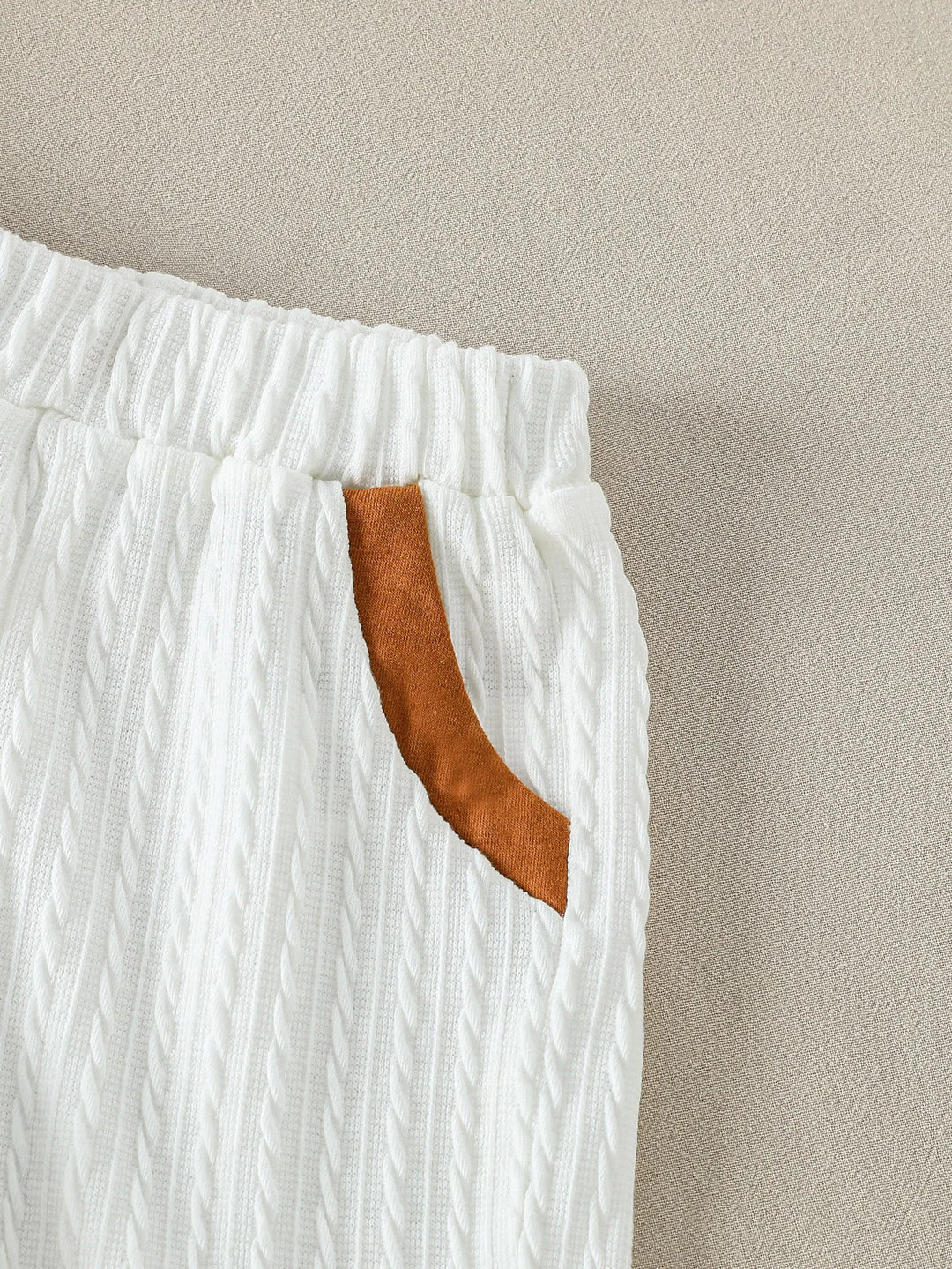 Ensemble Bébé Garçon Blanc Élégant