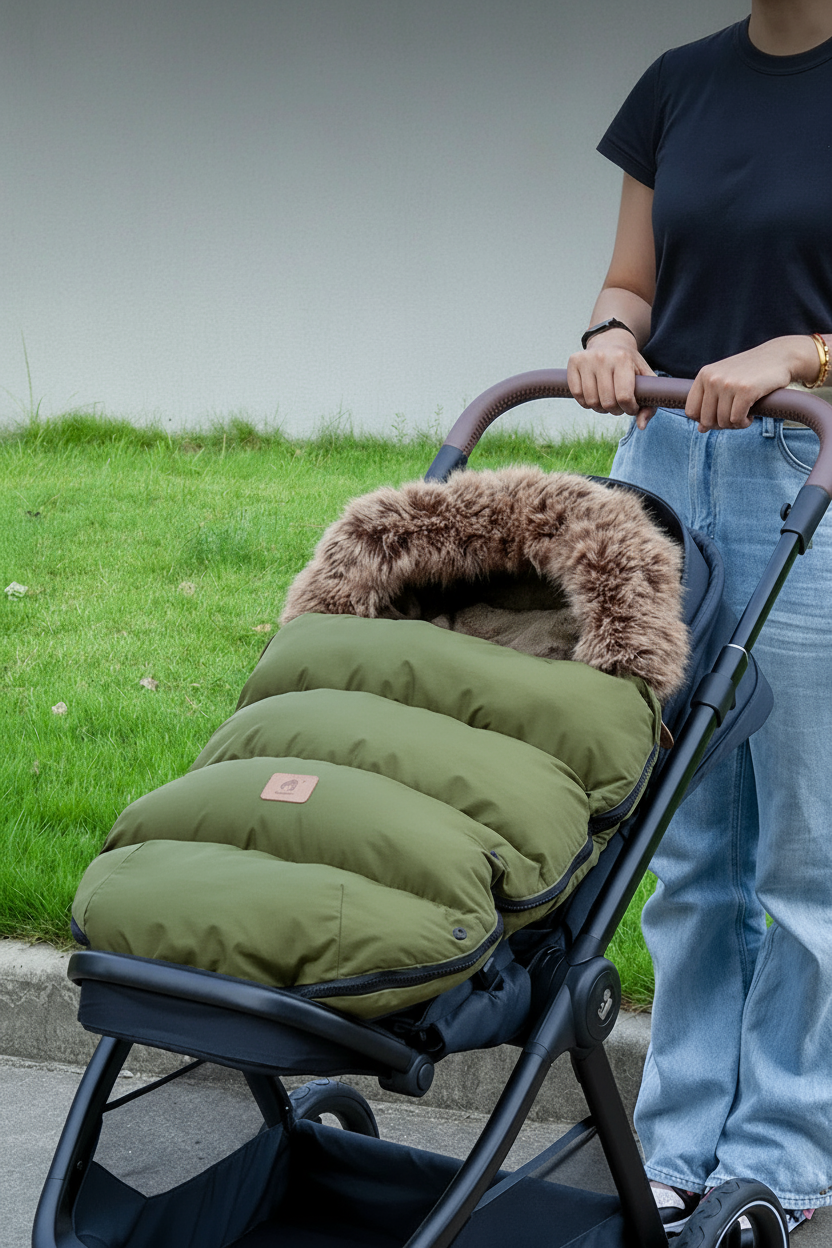 Chancelière bébé universelle imperméable & chaude