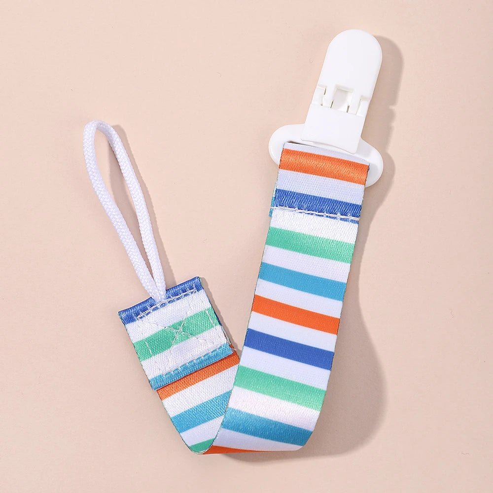 Kalinatur™ Wooden &amp; Silicone Baby Pacifier Clip – Safe, Natural Design and Elegant