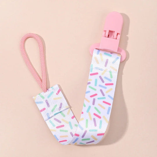 Kalinatur™ Wooden &amp; Silicone Baby Pacifier Clip – Safe, Natural Design and Elegant