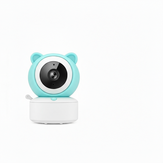 Babyphone Caméra  WiFi 1080P Intelligente – Vision Nocturne, Détection des Pleurs & Température
