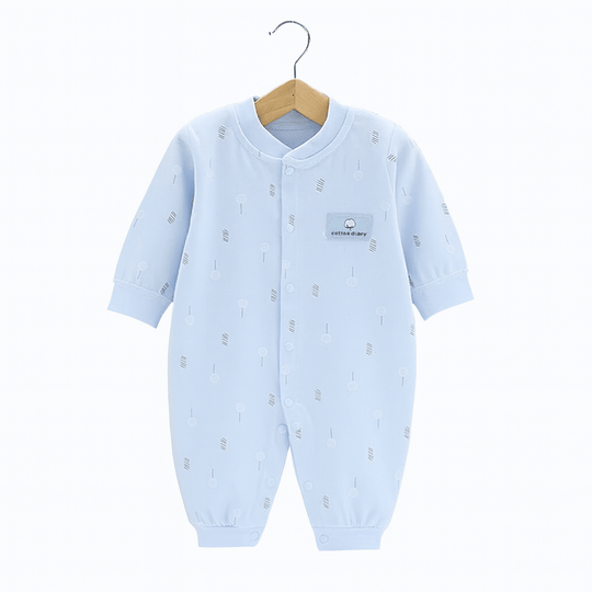 combinaison bebe bleu