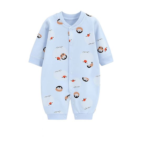 combinaison avec motifs ours polaire pingouis d'hiver