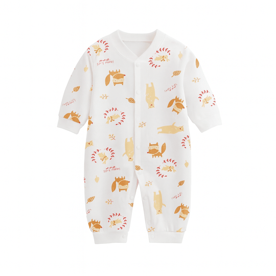 combinaison motifs renard d'automne