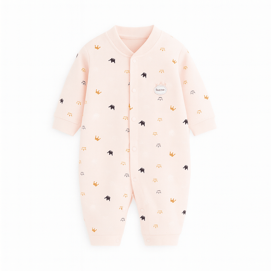 Baby Cotton Romper - Comfortable for Girls &amp; Boys