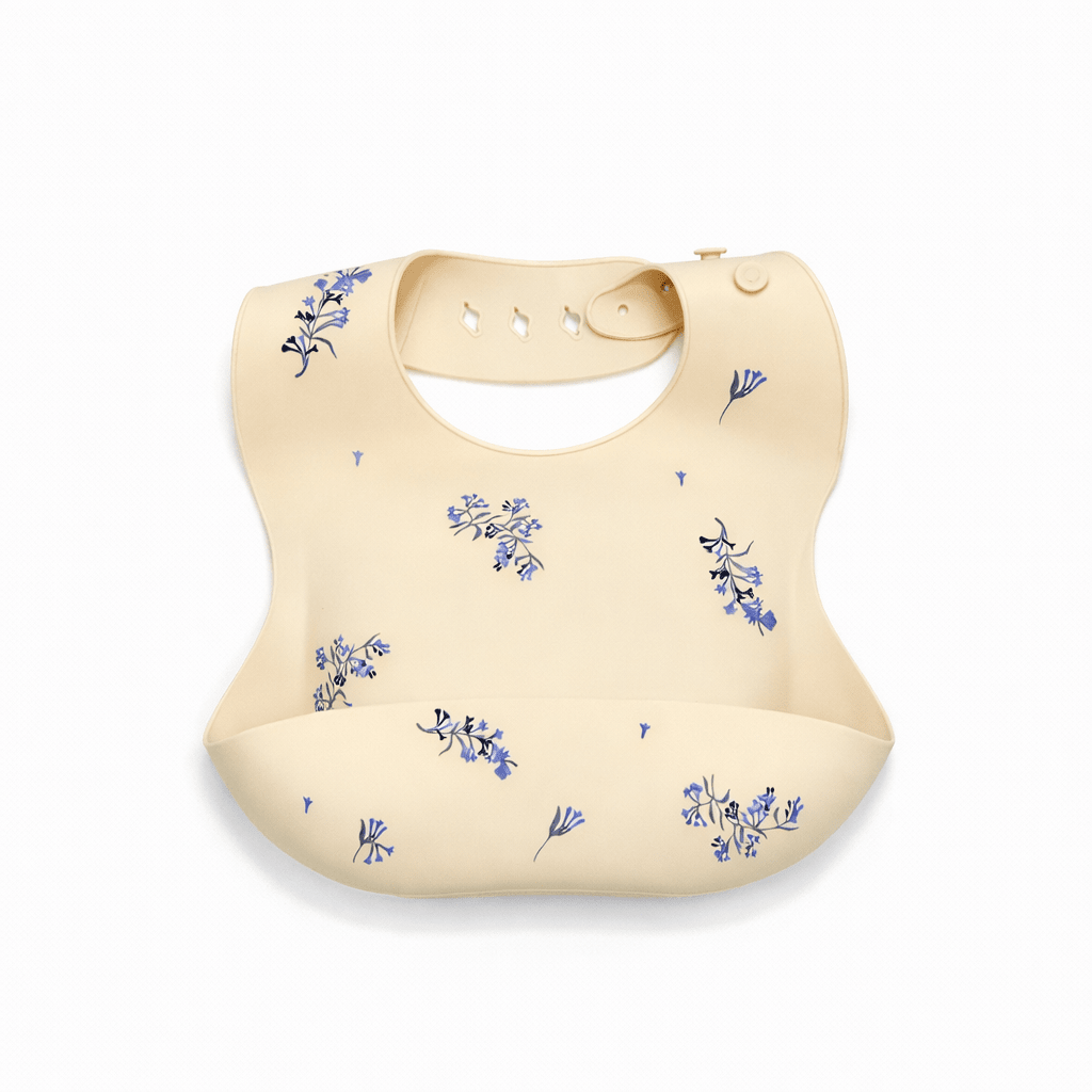 Bavoir Bébé en Silicone Imperméable avec Récupérateur Kalinatur