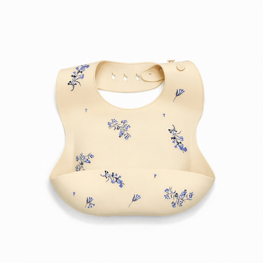 Bavoir Bébé en Silicone Imperméable avec Récupérateur Kalinatur