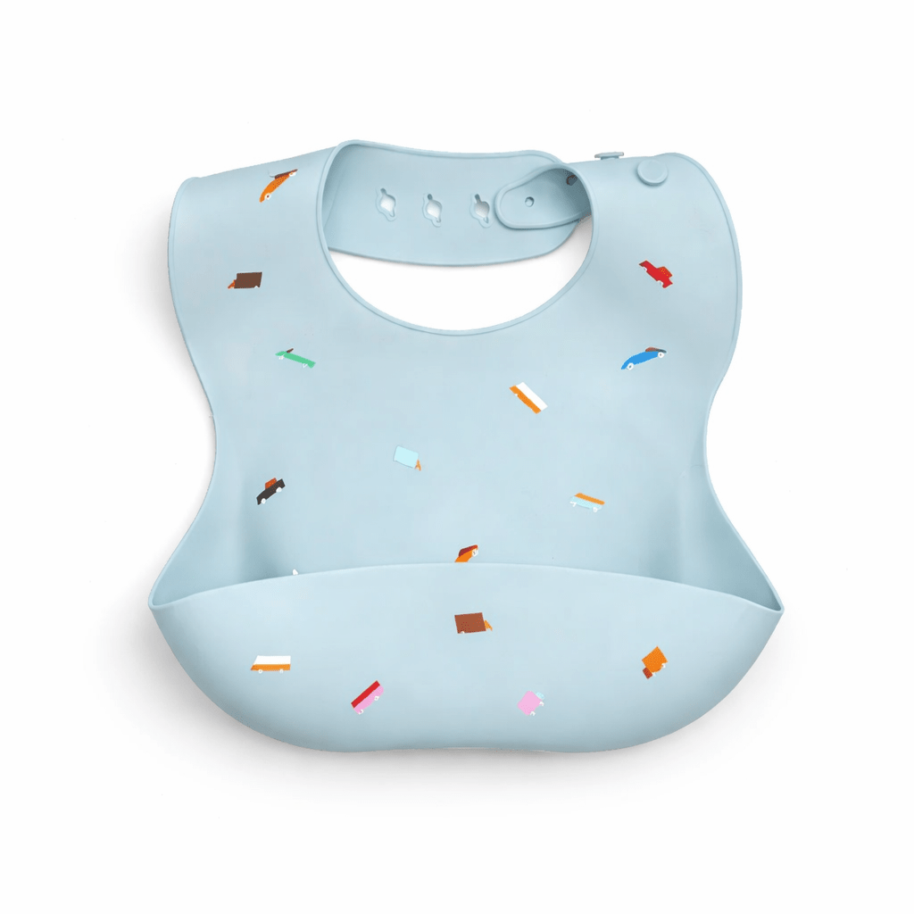 Bavoir Bébé en Silicone Imperméable avec Récupérateur Kalinatur