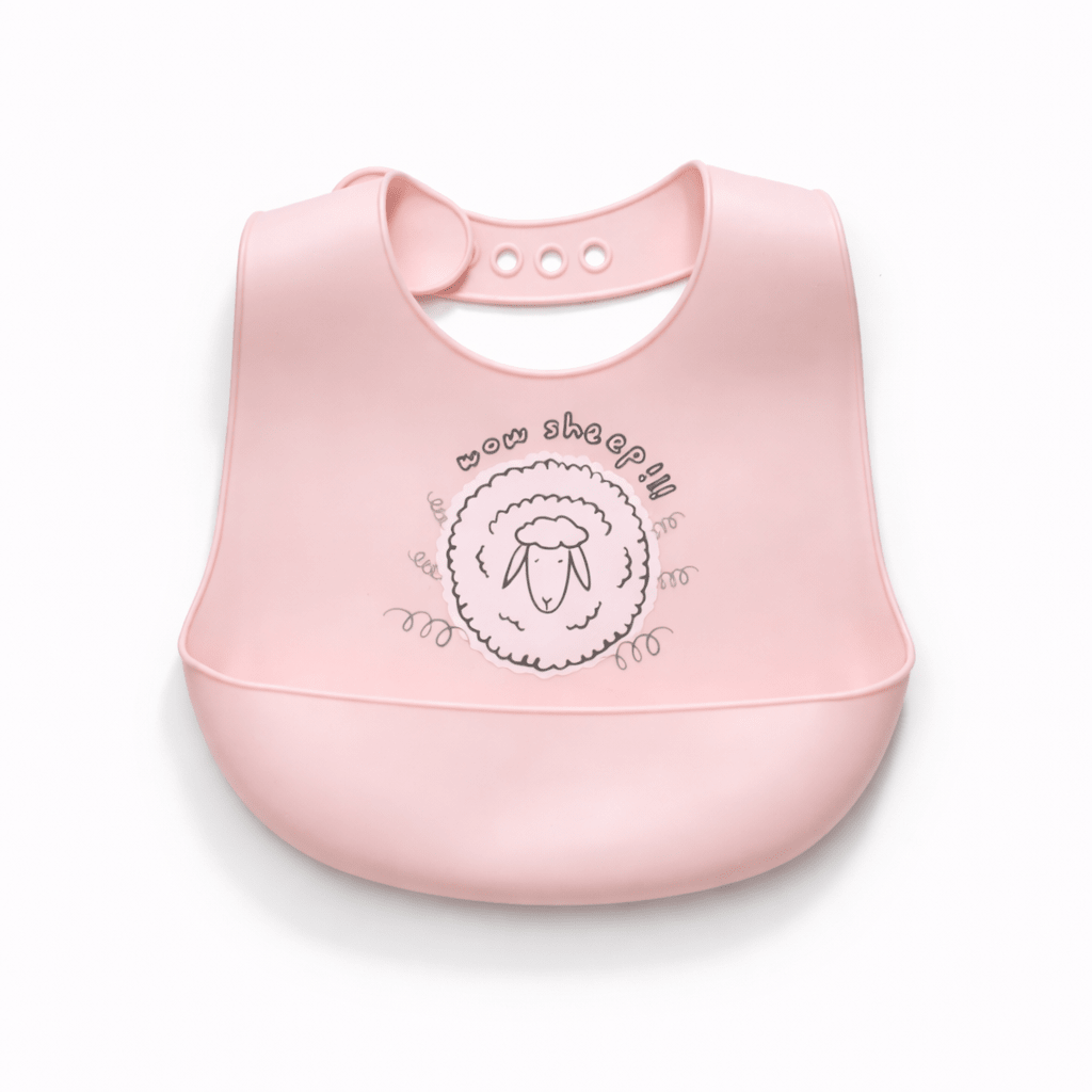 Bavoir Bébé en Silicone Imperméable avec Récupérateur Kalinatur