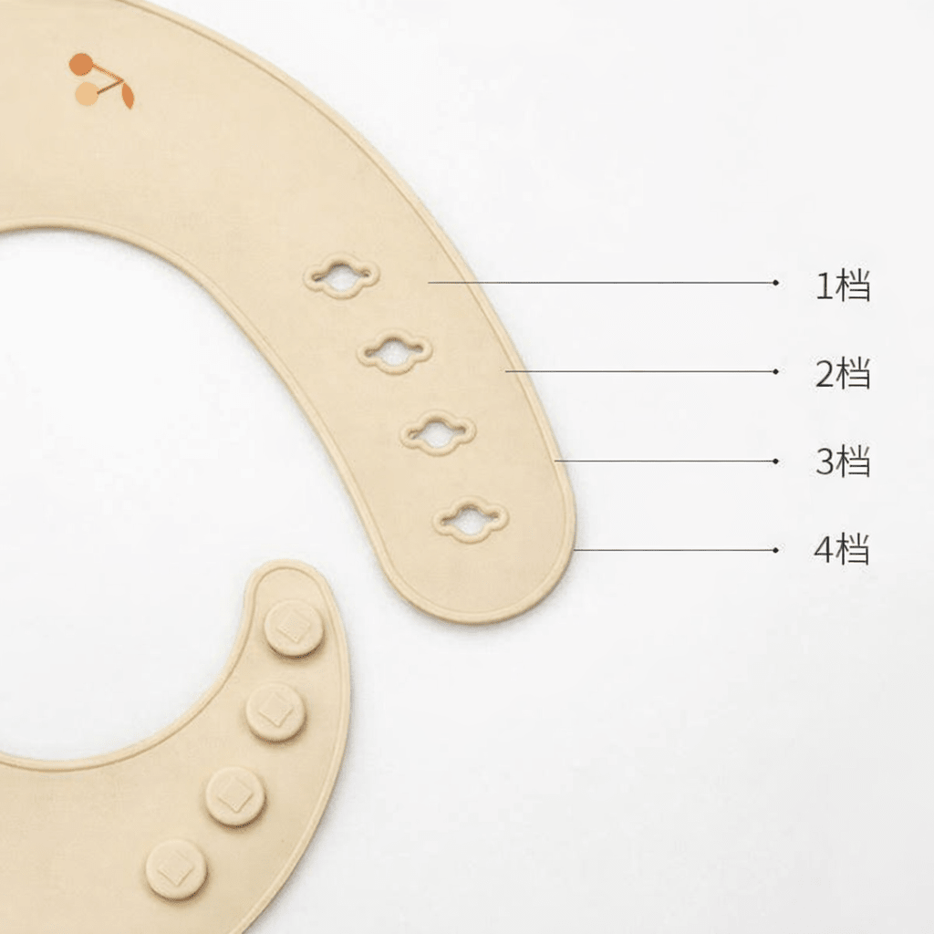 Bavoir Bébé en Silicone Imperméable avec Récupérateur Kalinatur