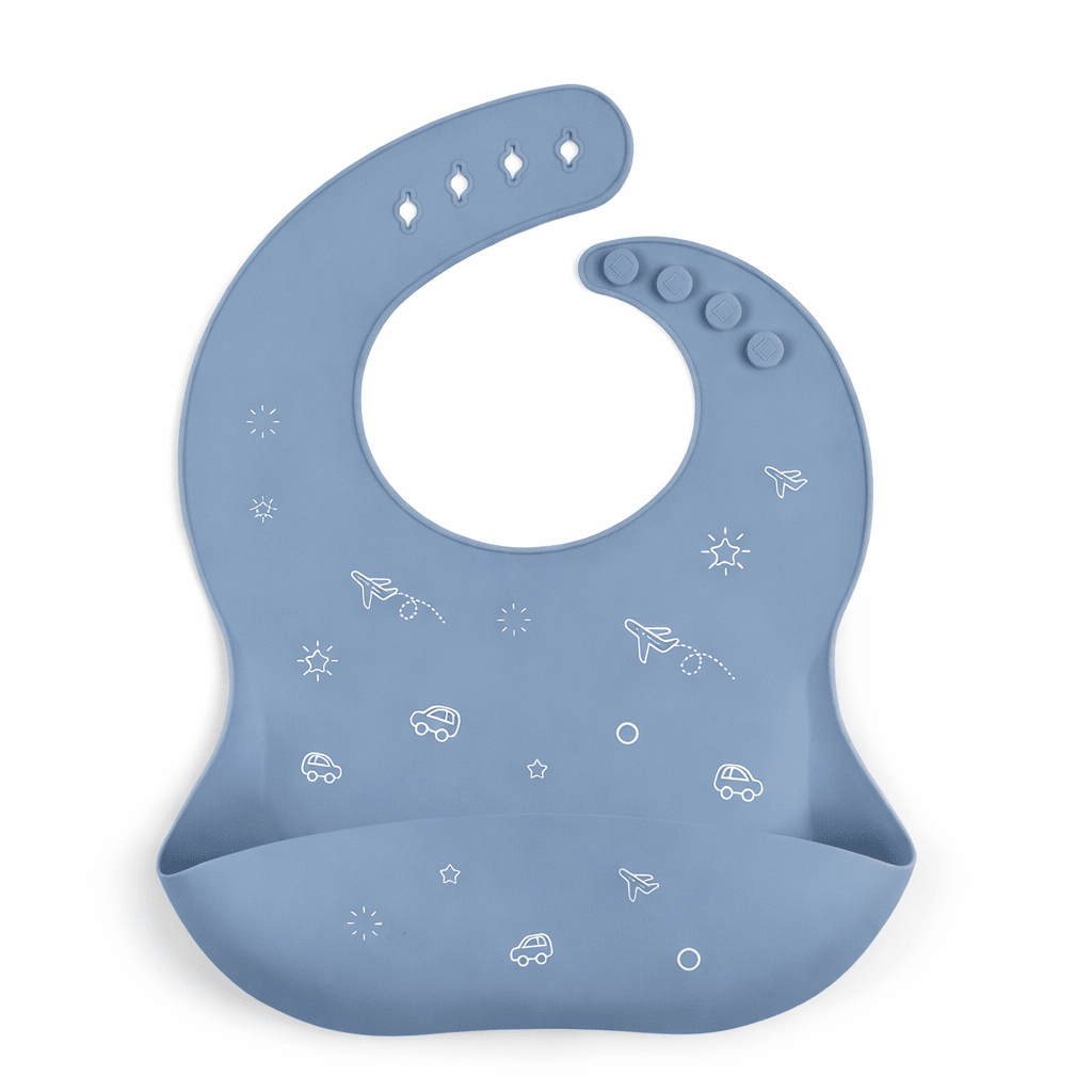 Bavoir Bébé en Silicone Imperméable avec Récupérateur Kalinatur