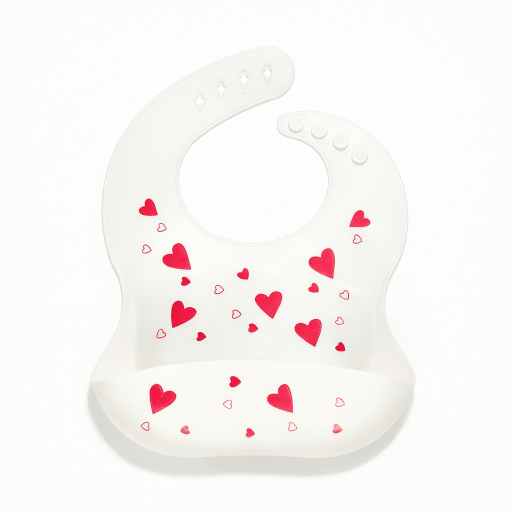 Bavoir Bébé en Silicone Imperméable avec Récupérateur Kalinatur