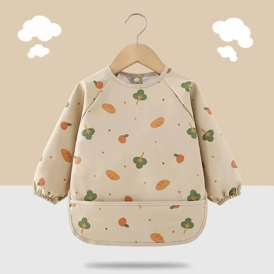 Bavoir Bébé Imperméable à Manches Longues Kalinatur