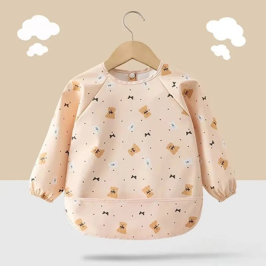 Bavoir Bébé Imperméable à Manches Longues Kalinatur