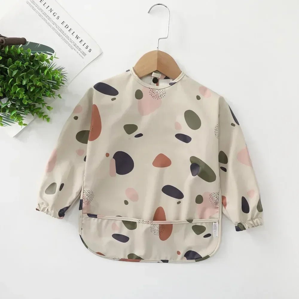 Bavoir Bébé Imperméable à Manches Longues Kalinatur