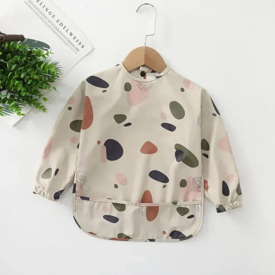 Bavoir Bébé Imperméable à Manches Longues Kalinatur