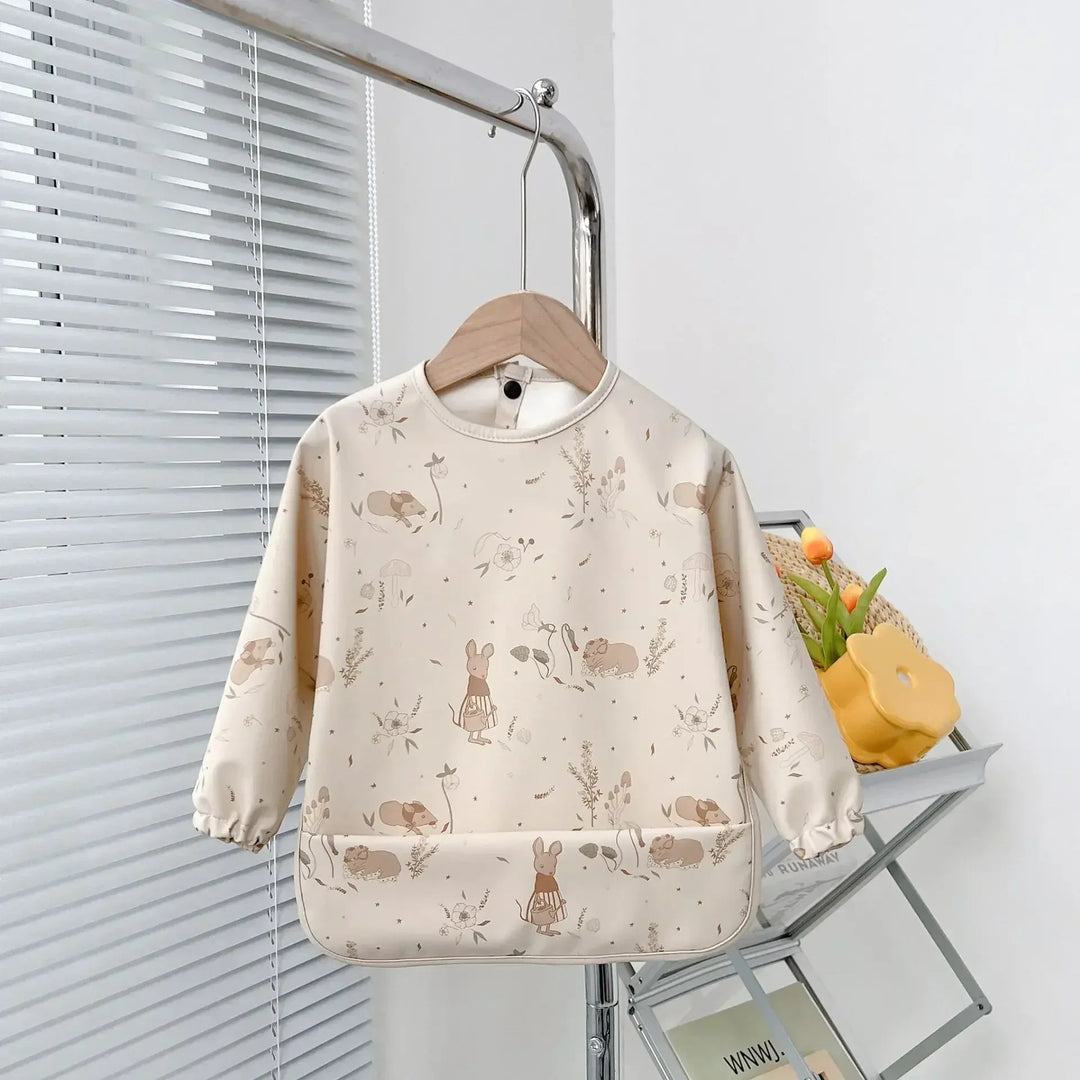 Bavoir Bébé Imperméable à Manches Longues Kalinatur