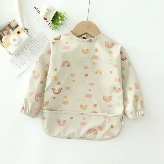 Bavoir Bébé Imperméable à Manches Longues Kalinatur