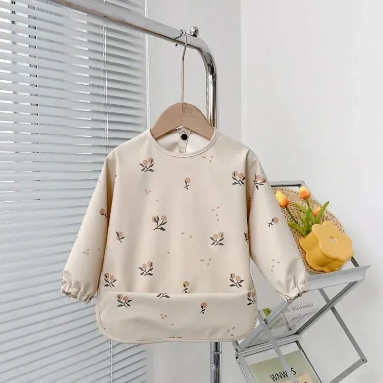 Bavoir Bébé Imperméable à Manches Longues Kalinatur