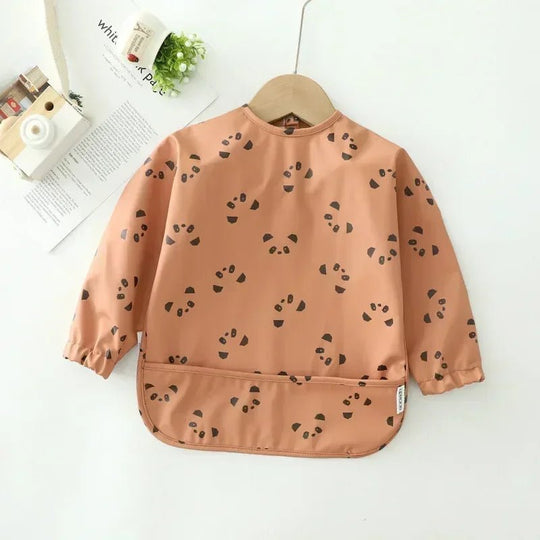 Bavoir Bébé Imperméable à Manches Longues Kalinatur