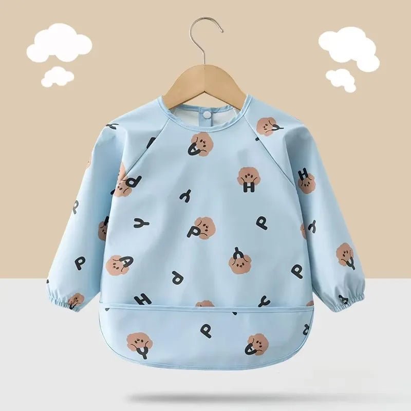 Bavoir Bébé Imperméable à Manches Longues Kalinatur