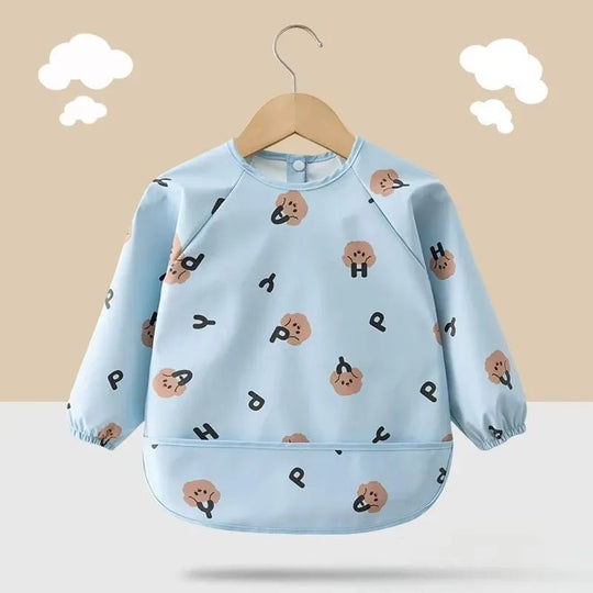 Bavoir Bébé Imperméable à Manches Longues Kalinatur