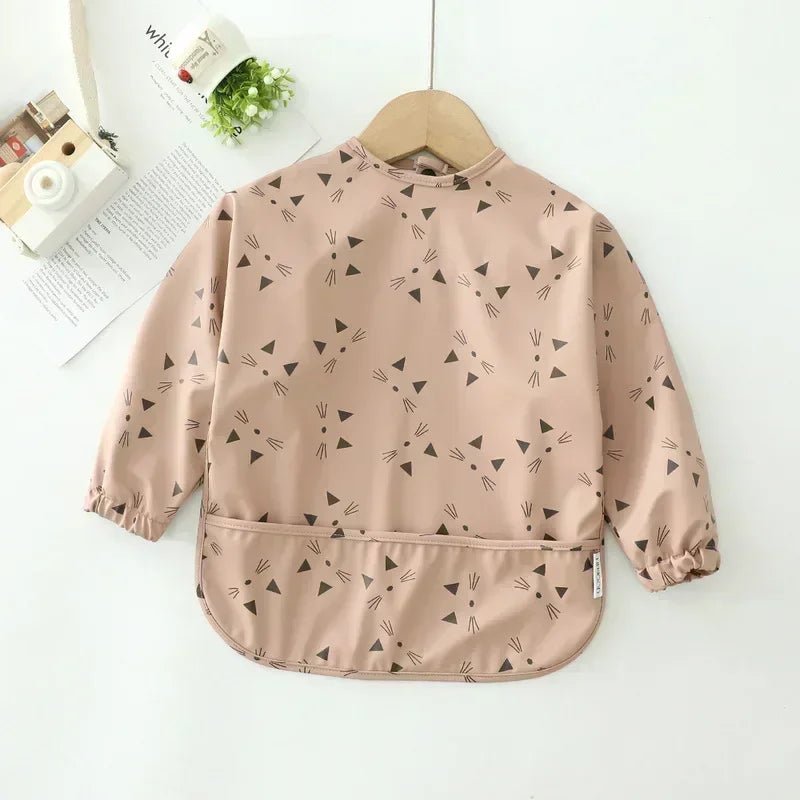 Bavoir Bébé Imperméable à Manches Longues Kalinatur
